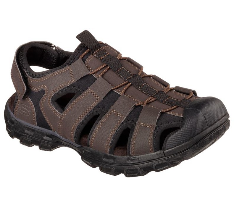 Skechers Conner - Mens Sandals Chocolate [AU-IV0886]